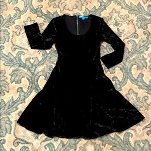 Black Velvet Dress